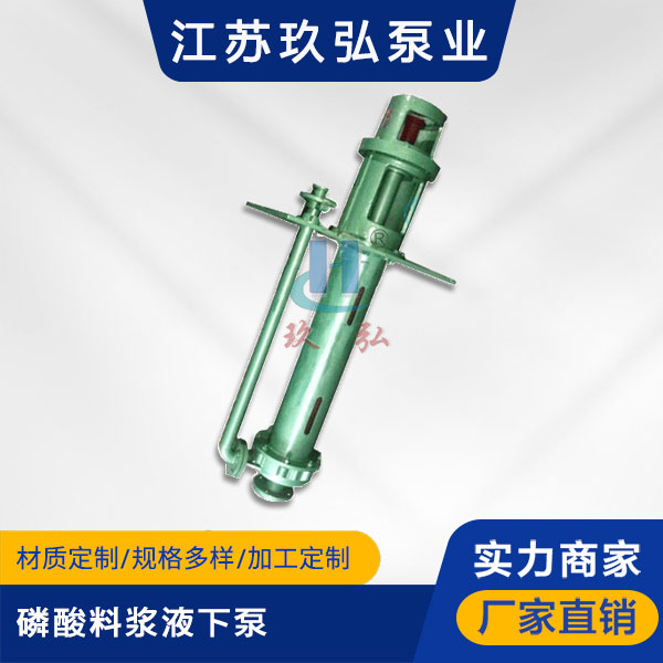 LJYA磷酸料漿液下泵(圖1)