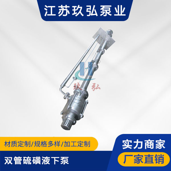 DLY雙管硫(liú)磺液下泵(圖1) DLY雙管硫磺液下泵(圖1)