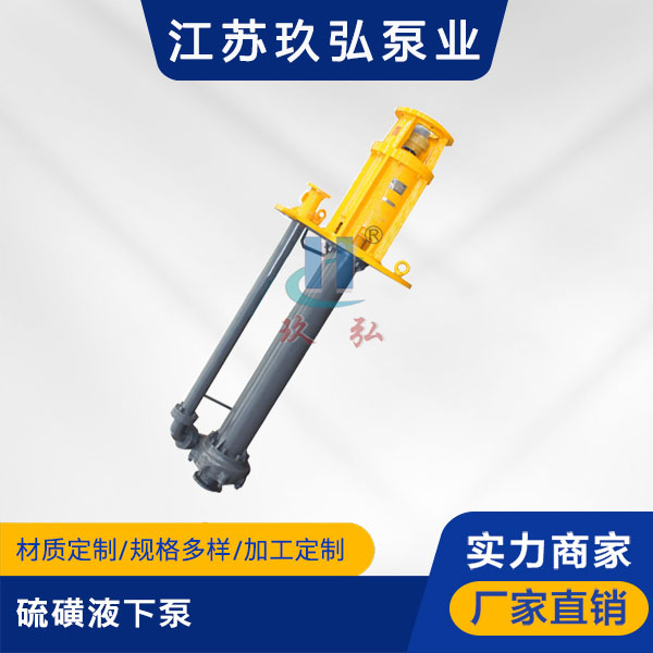 LHY型硫磺液下泵(圖1) LHY型硫磺液(yè)下(xià)泵(圖1)