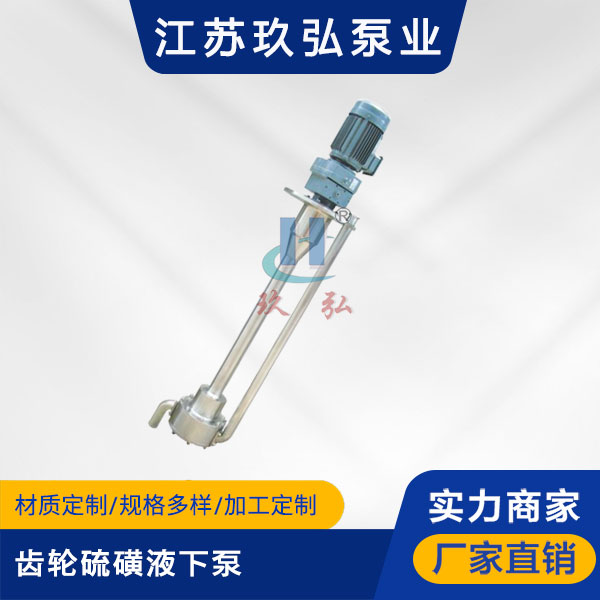 ATY齒輪硫磺液下泵【液硫泵】(圖1) ATY齒輪硫(liú)磺液下泵【液硫泵】(圖1)