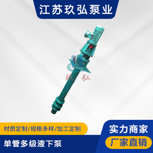 DLY-II單管多級液下泵(圖1) DLY-II單管多級液下泵(bèng)(圖1)