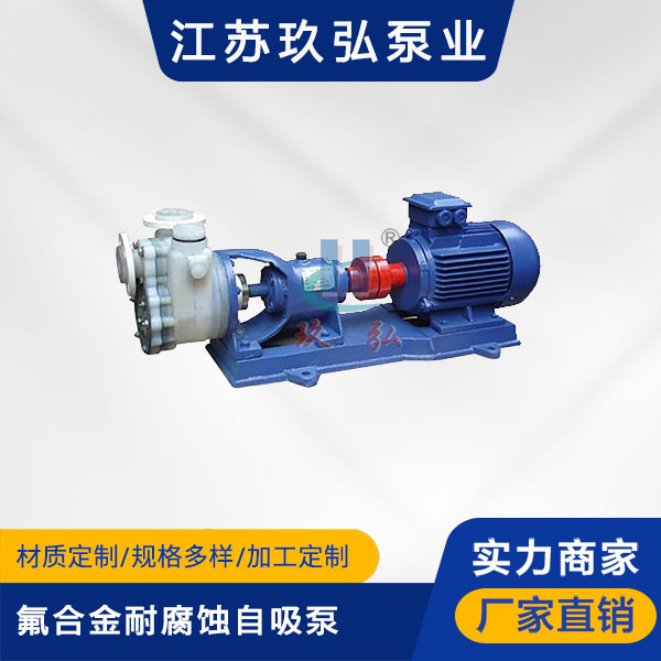 FZB氟合金耐腐蝕自吸泵(圖1)