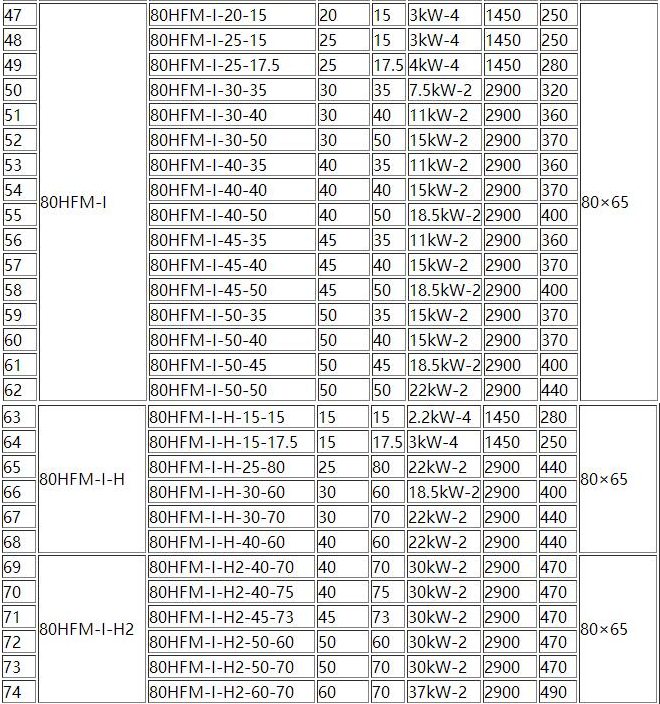 HFM-1型單級耐腐耐磨（mó）後吸式壓濾機泵(圖3)