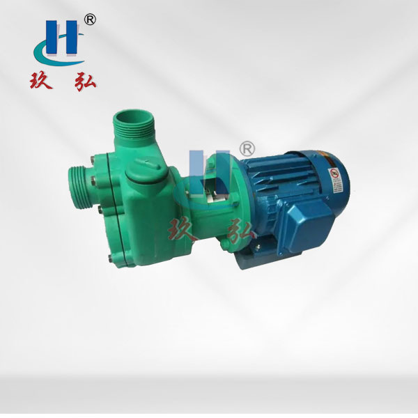 102小型化工氟塑料自吸泵